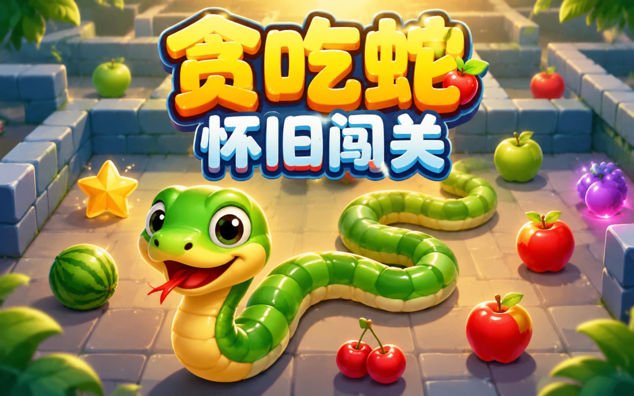 贪吃蛇怀旧闯关