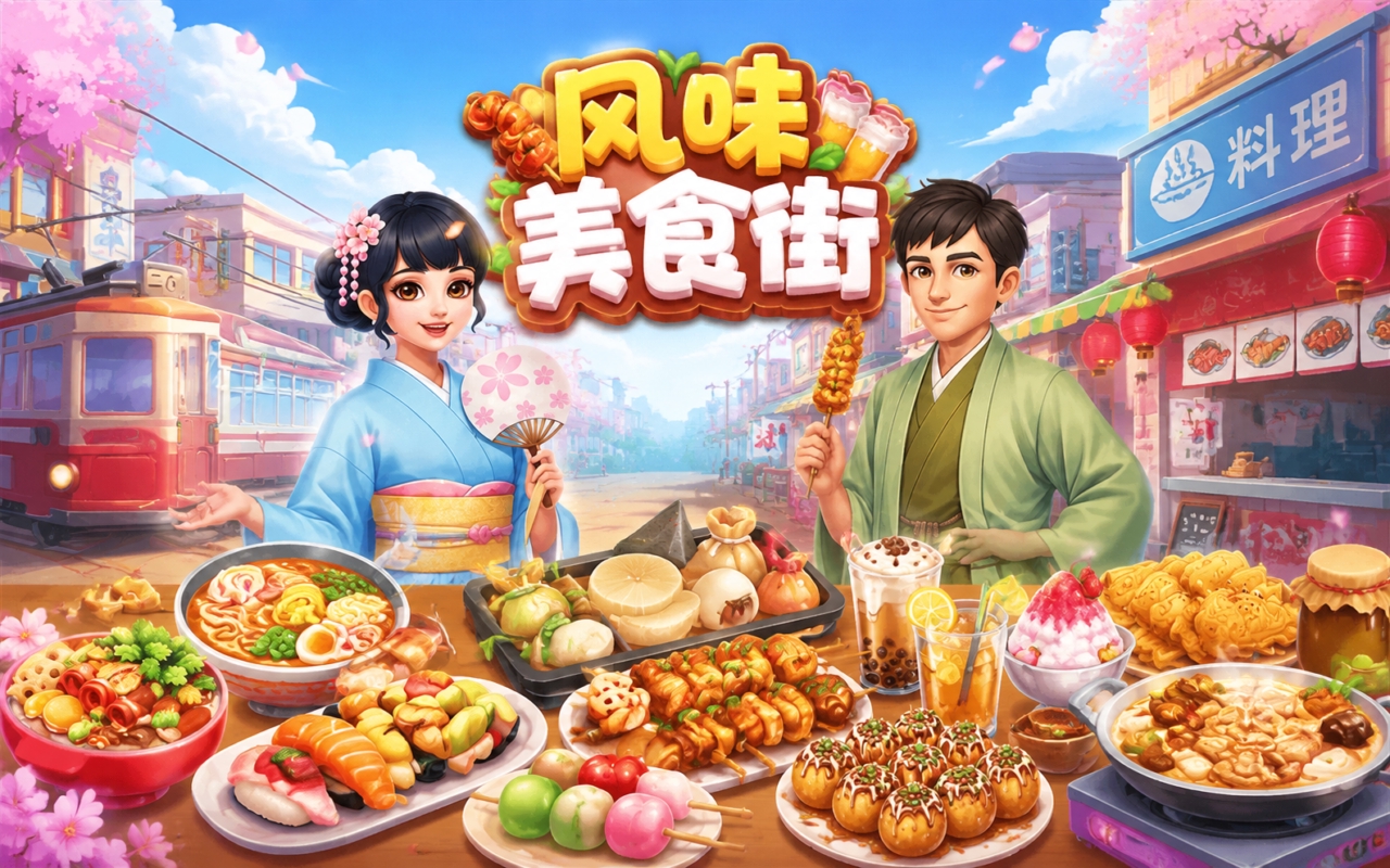 风味美食街