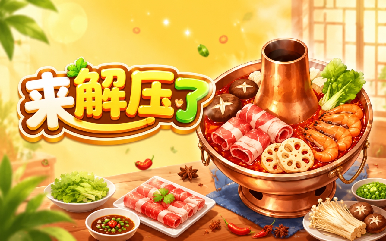 来解压了