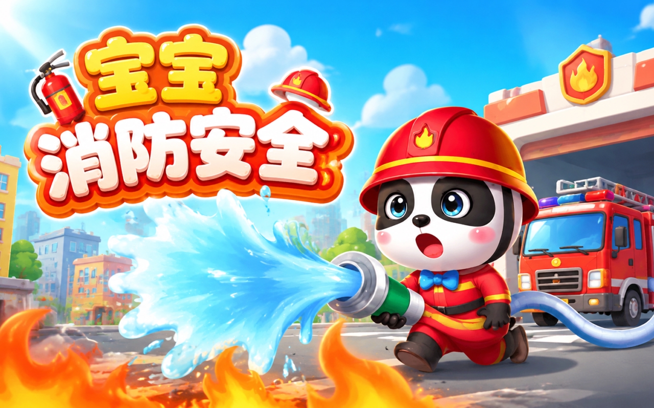 宝宝消防安全