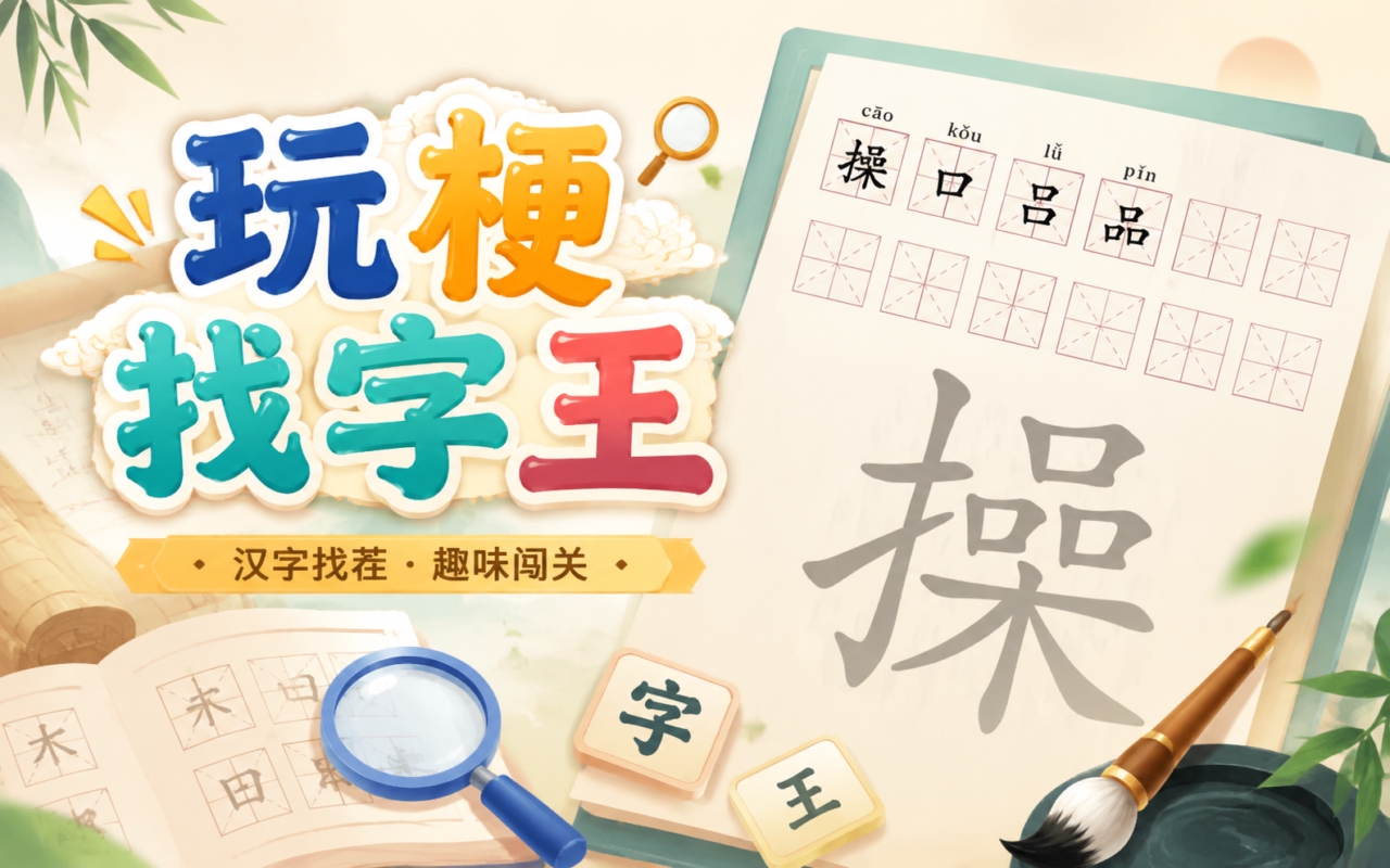 玩梗找字王
