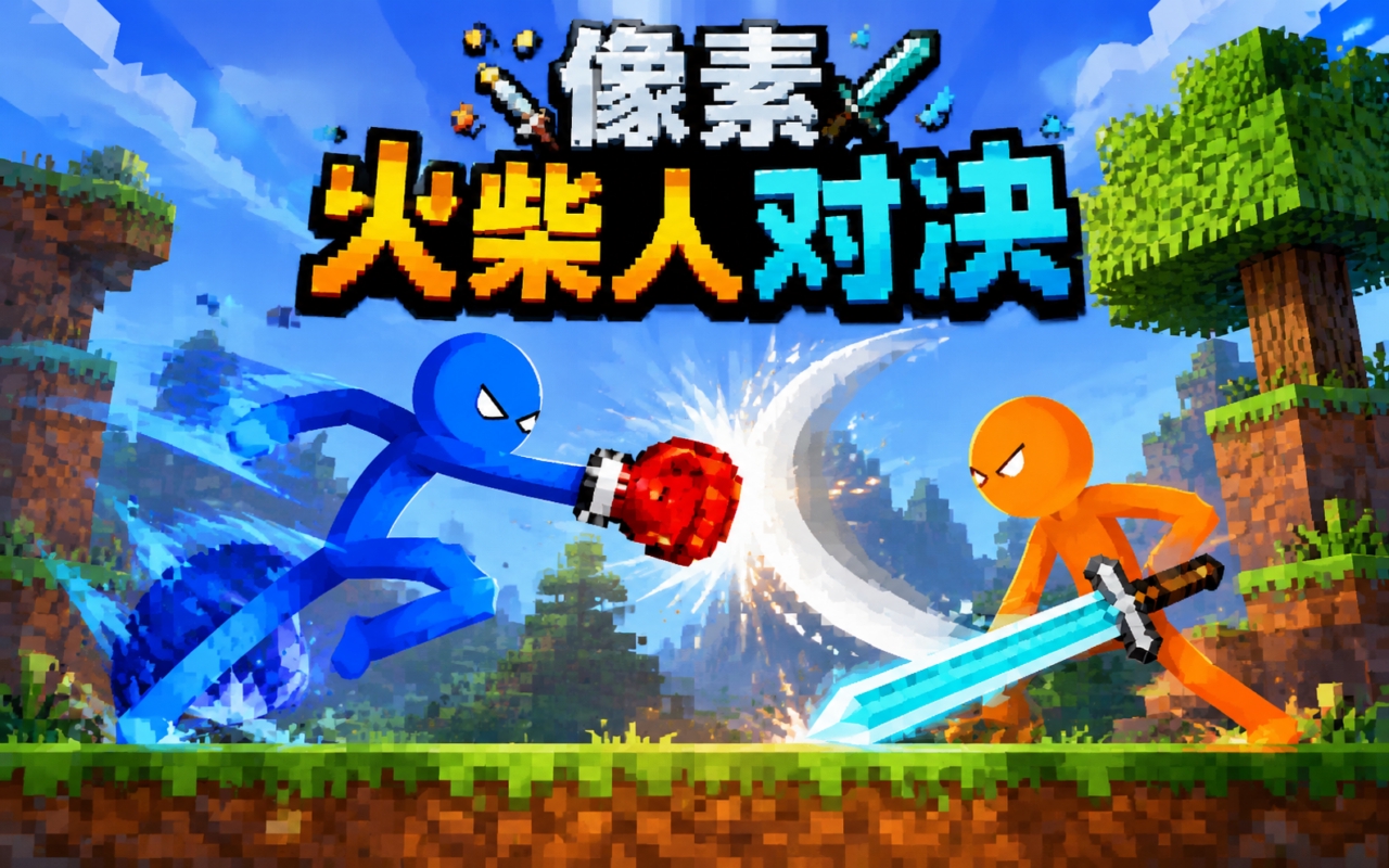 像素火柴人对决