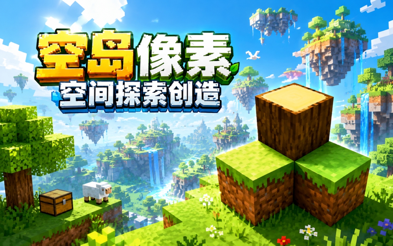 空岛像素空间探索创造