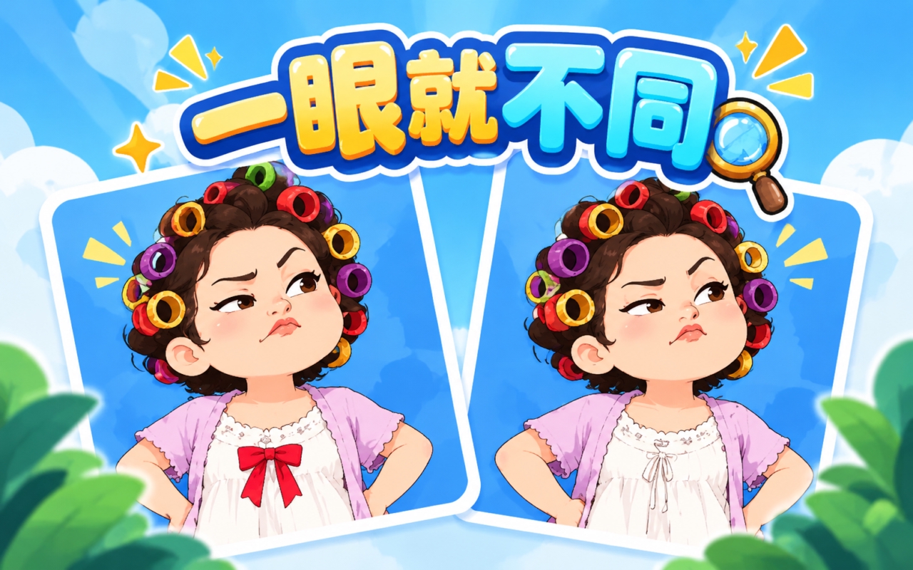 一眼就不同