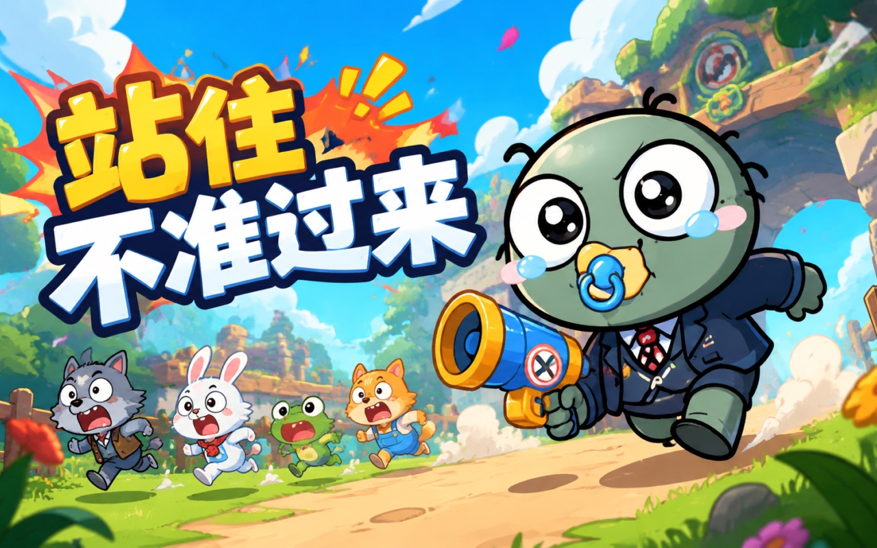 站住不准过来