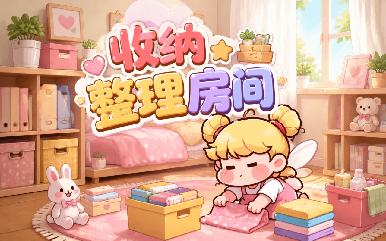 收纳整理房间