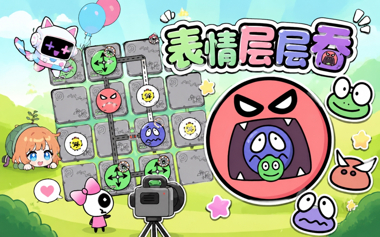 表情层层吞