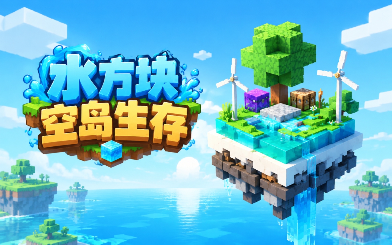 水方块空岛生存