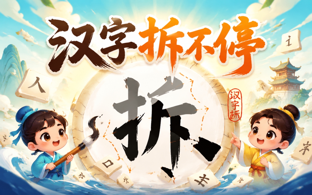 汉字拆不停