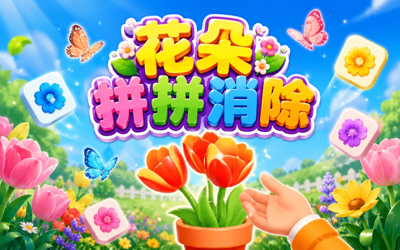 花朵拼拼消除