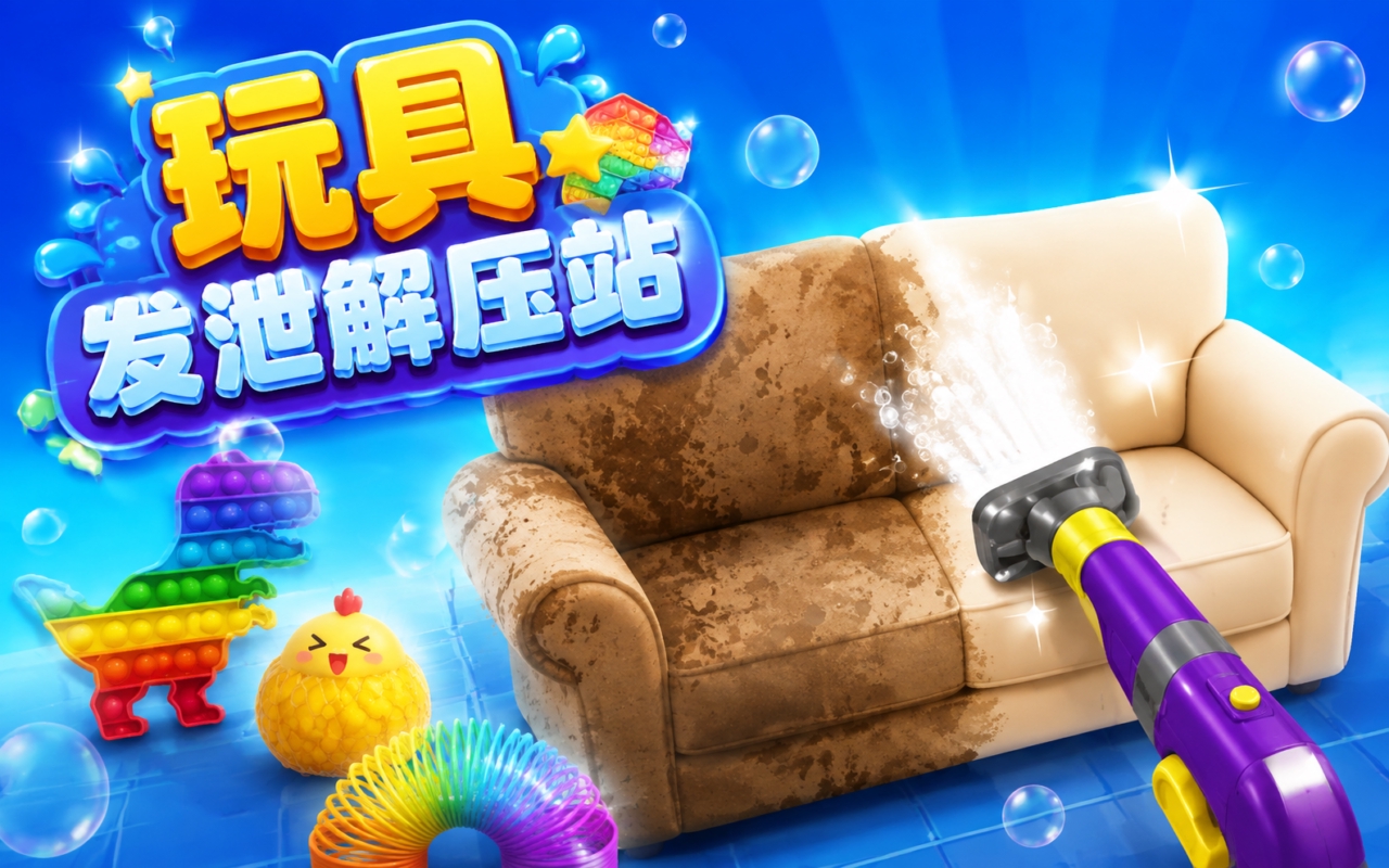 玩具发泄解压站