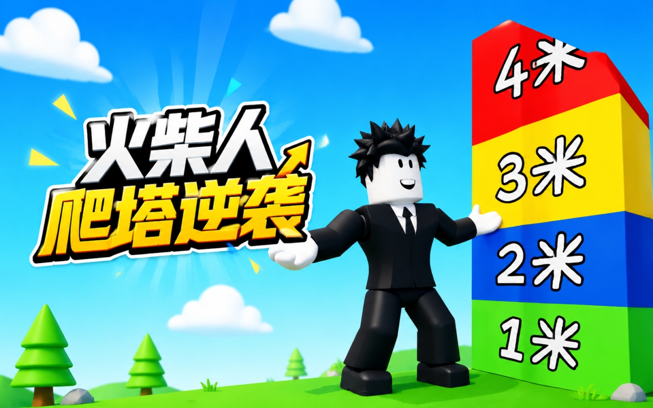 火柴人爬塔逆袭