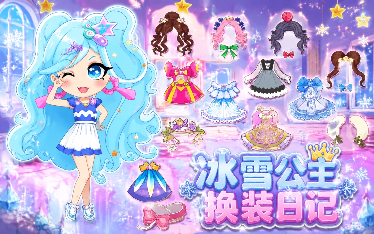 冰雪公主换装日记