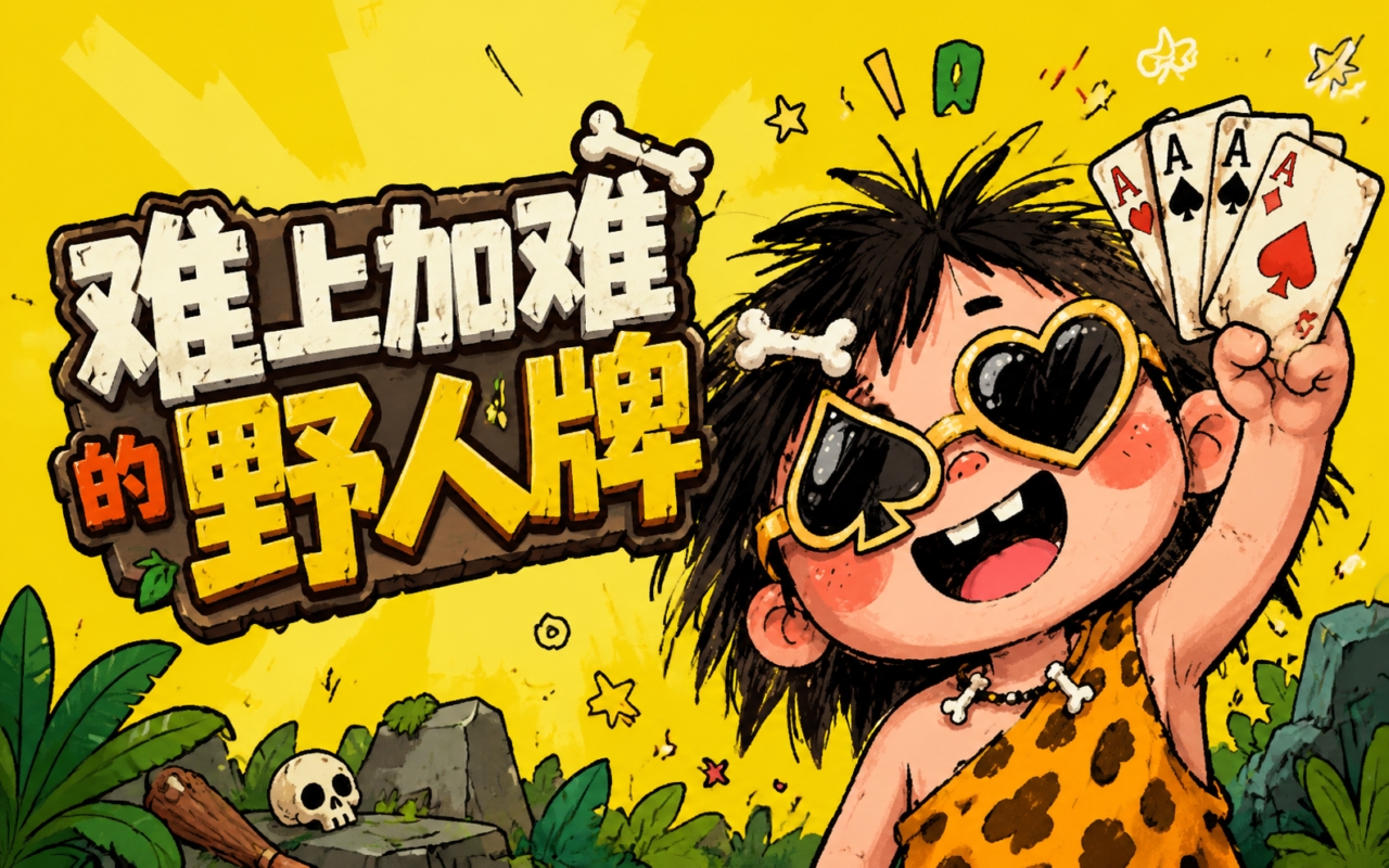 难上加难的野人牌