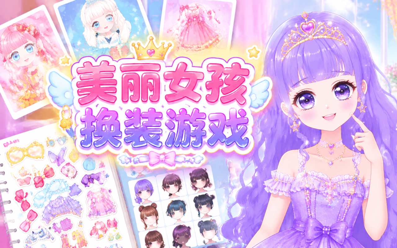 美丽女孩换装游戏