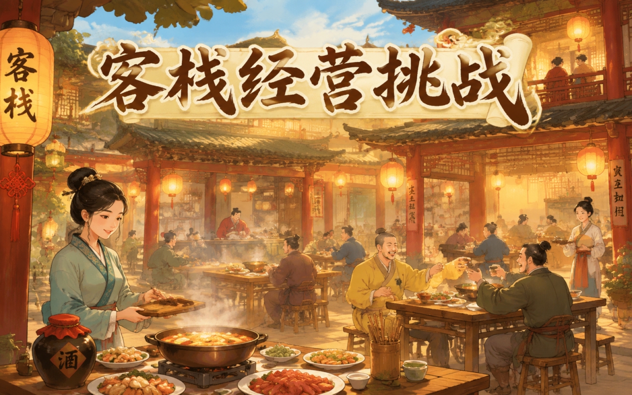 客栈经营挑战