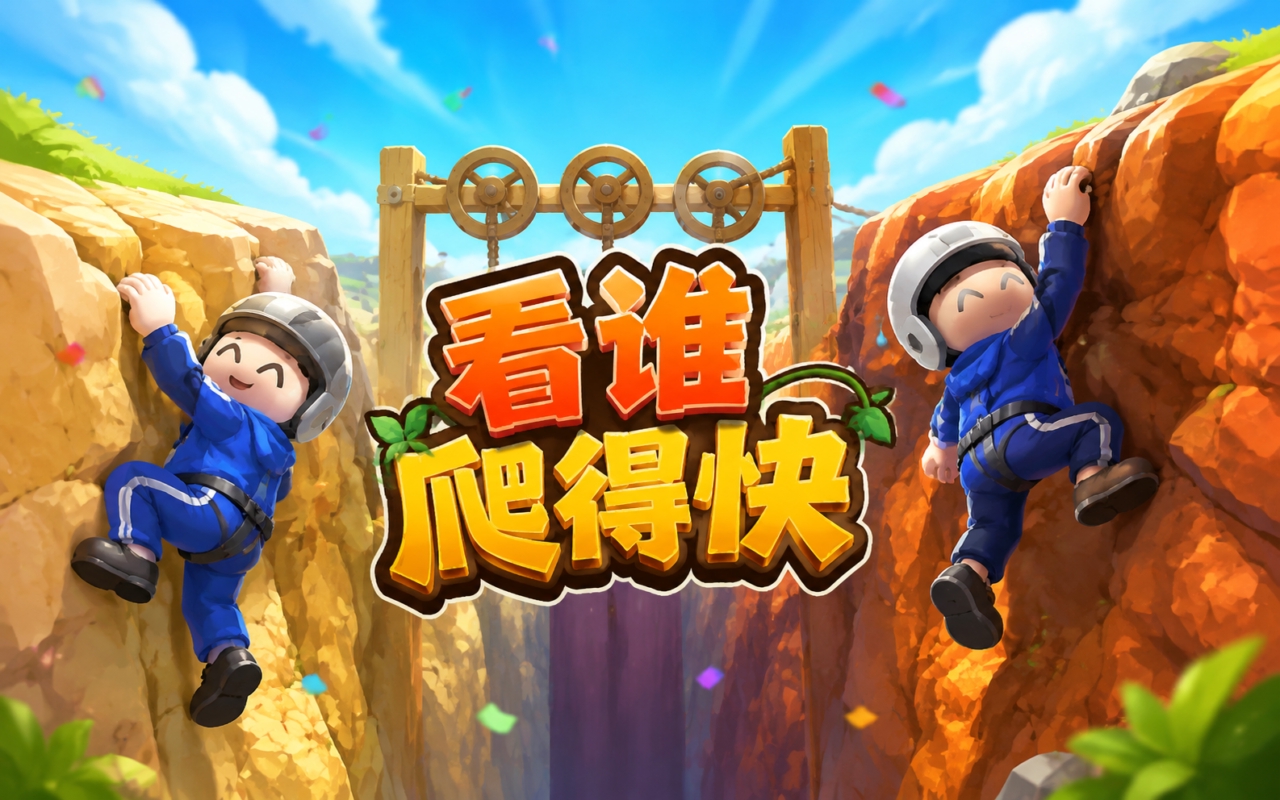 看谁爬得快