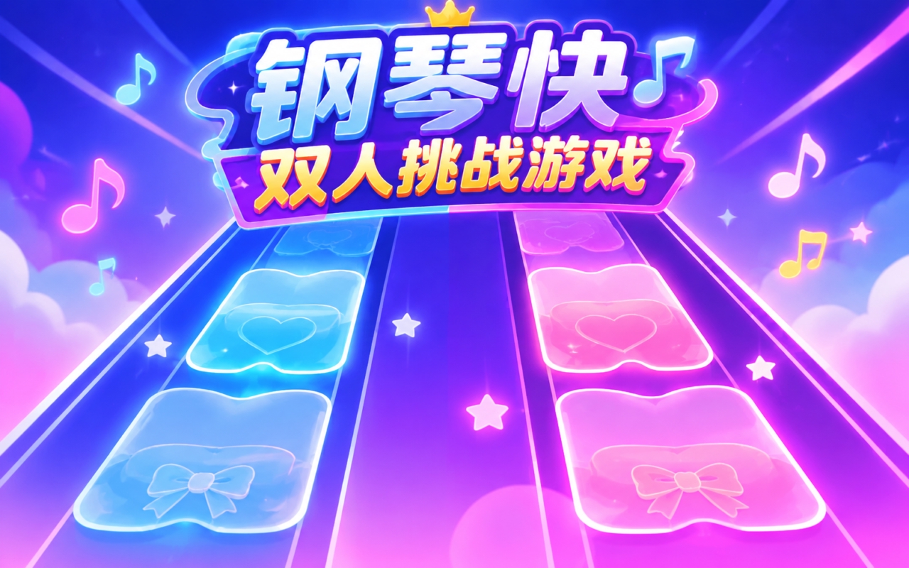 钢琴快双人挑战游戏