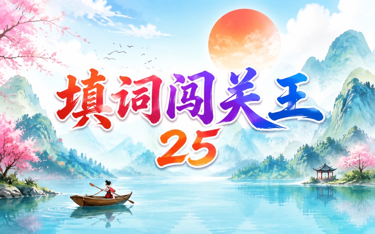 填词闯关王25