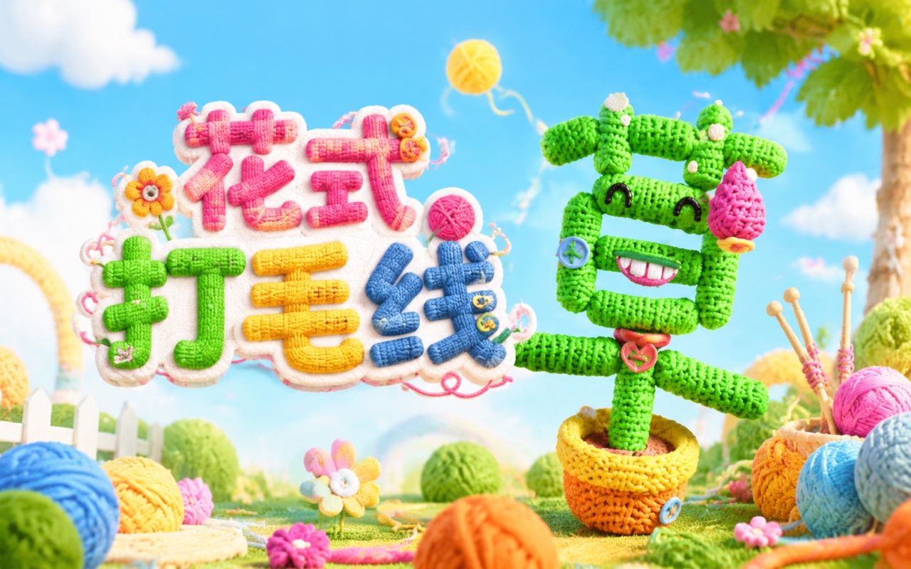 花式打毛线