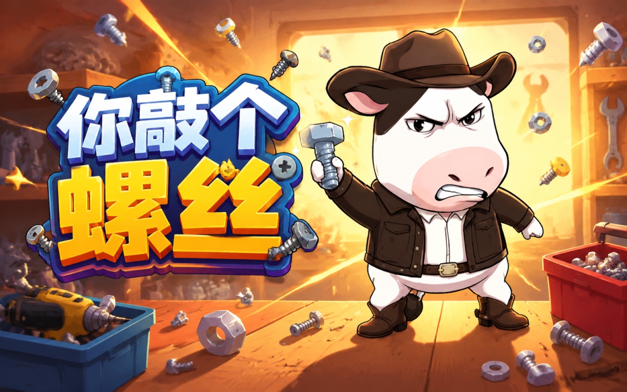 你敲个螺丝