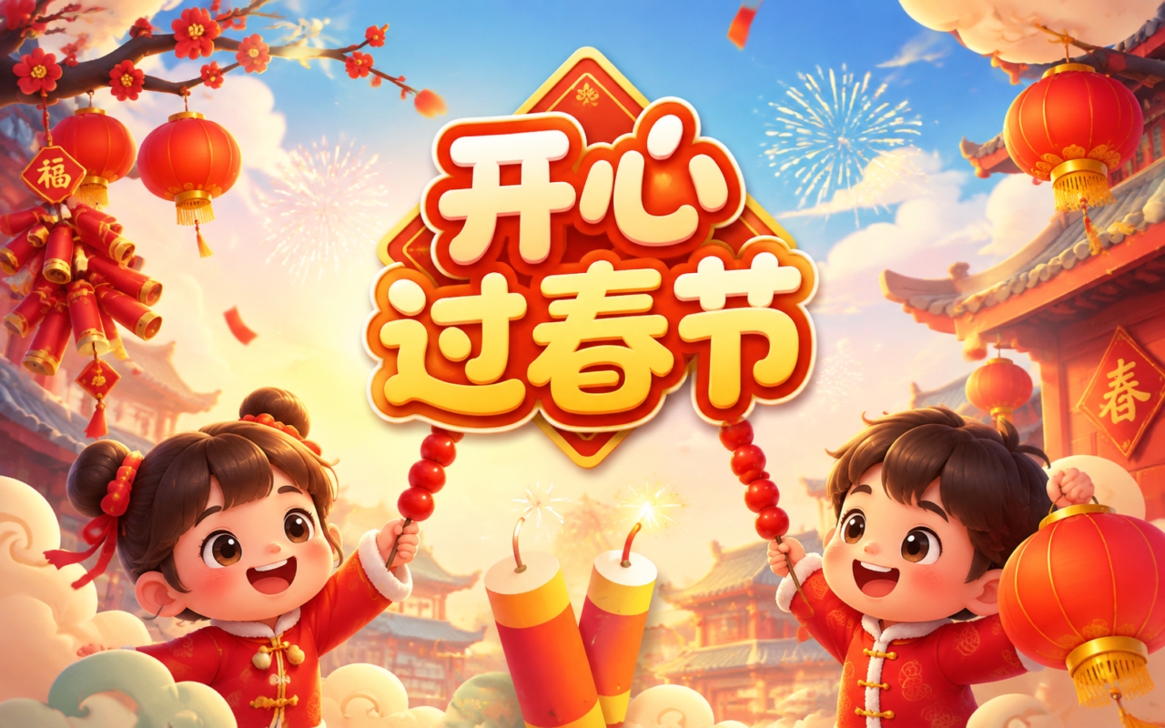 开心过春节