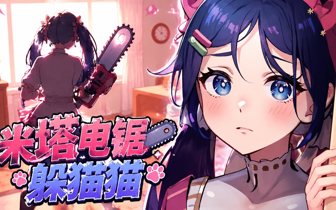 米塔电锯躲猫猫