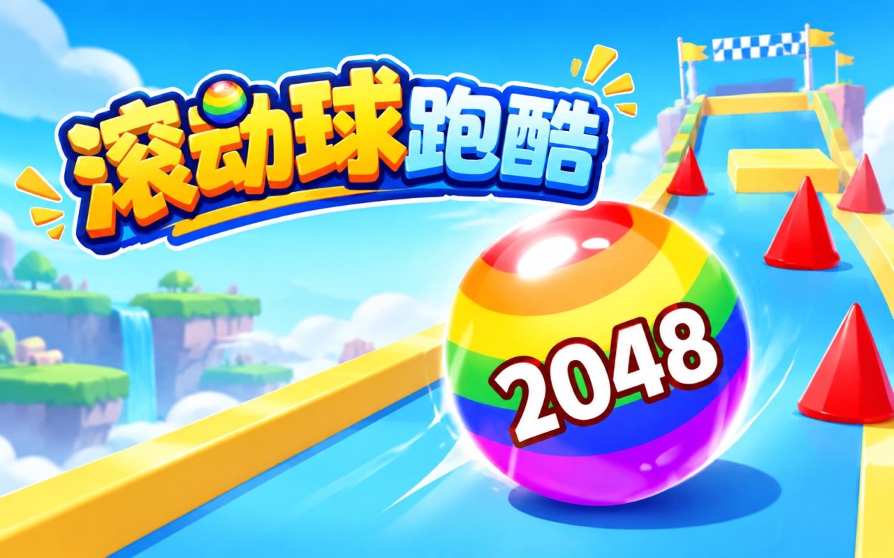 滚动球跑酷