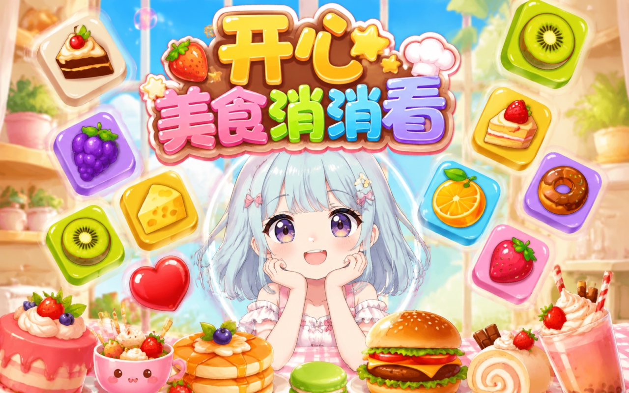 开心美食消消看