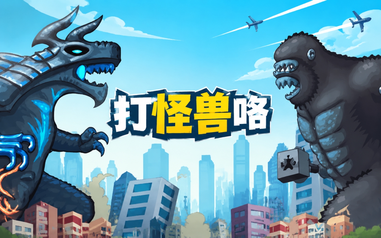 打怪兽咯