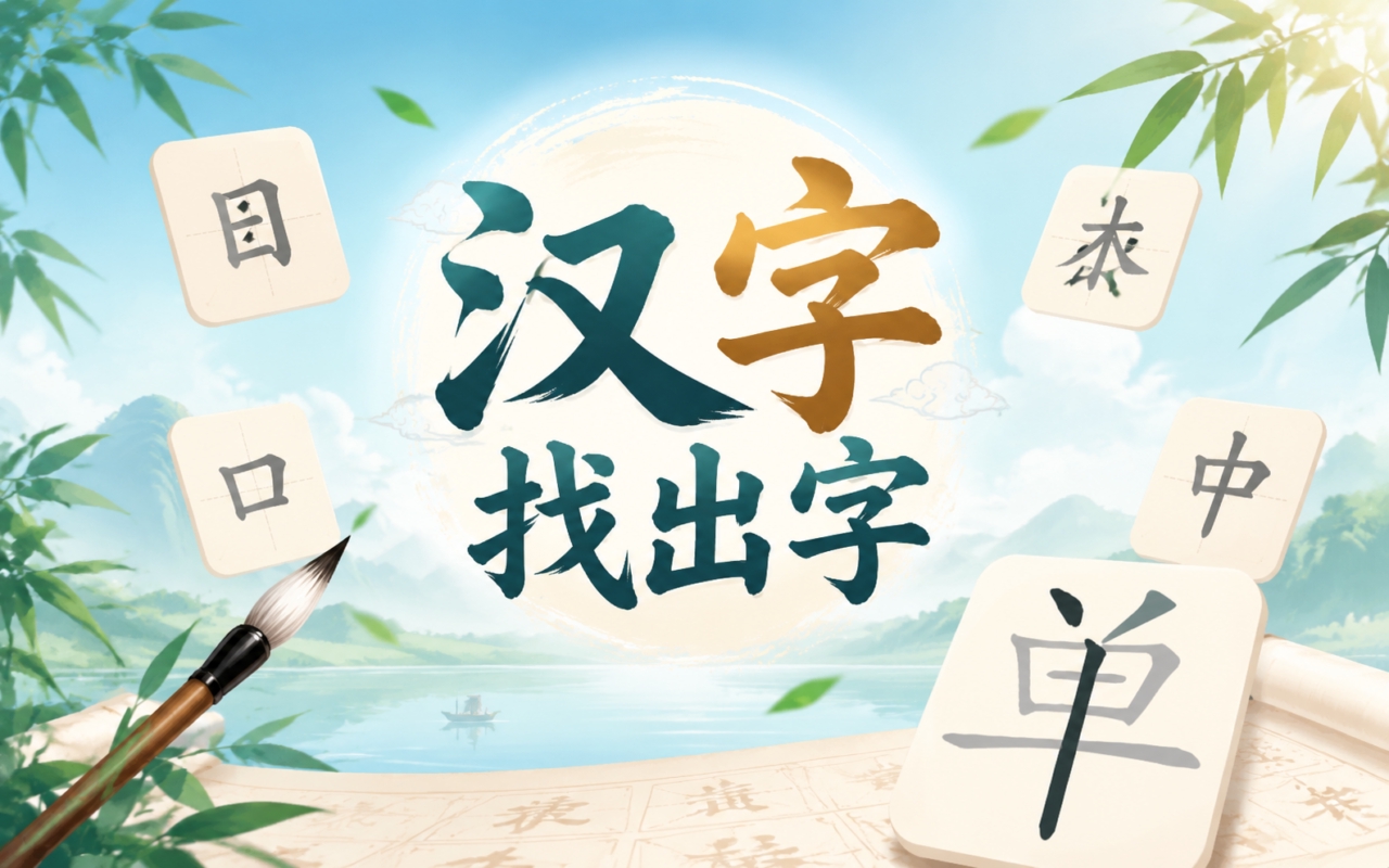 汉字找出字