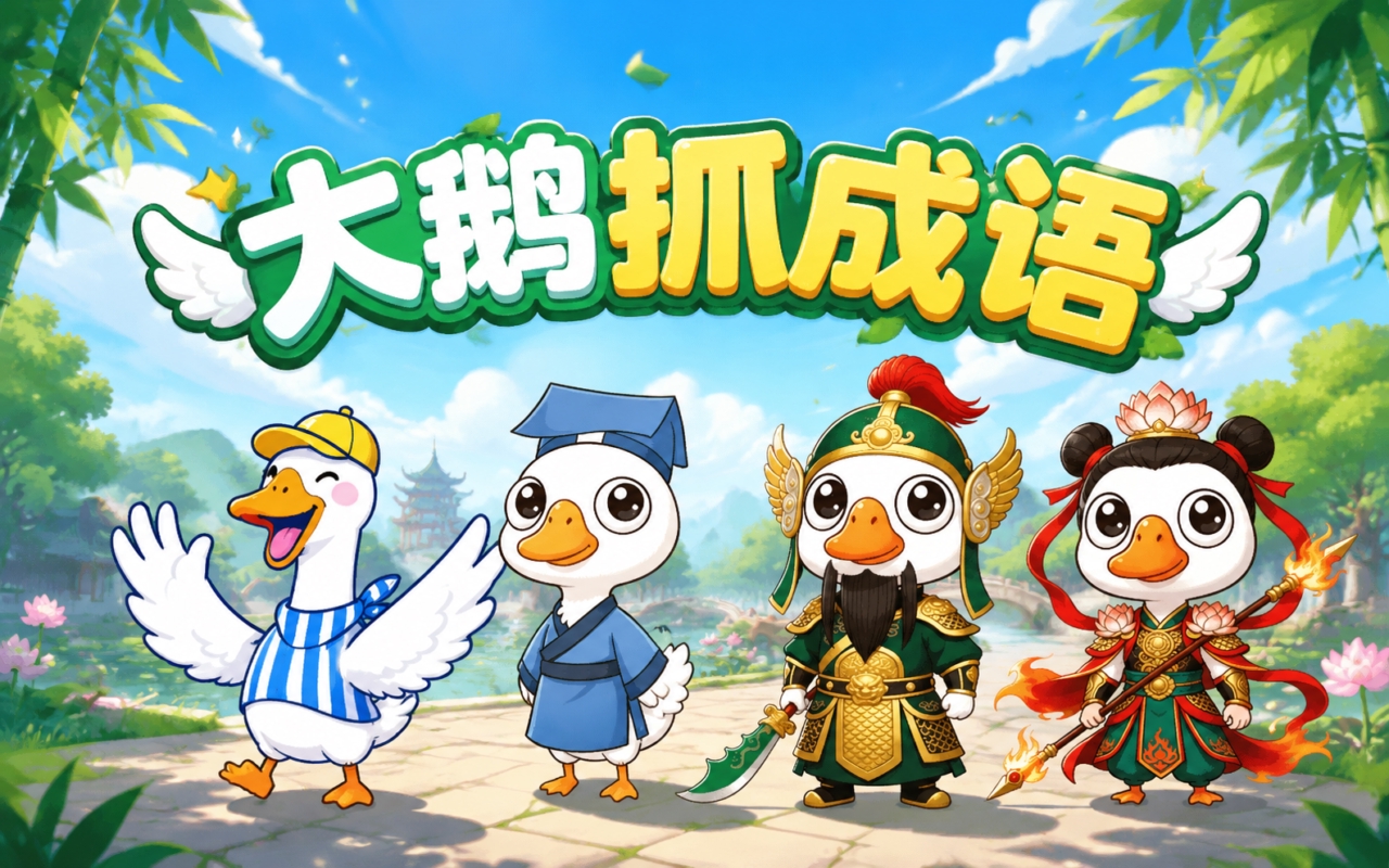 大鹅抓成语