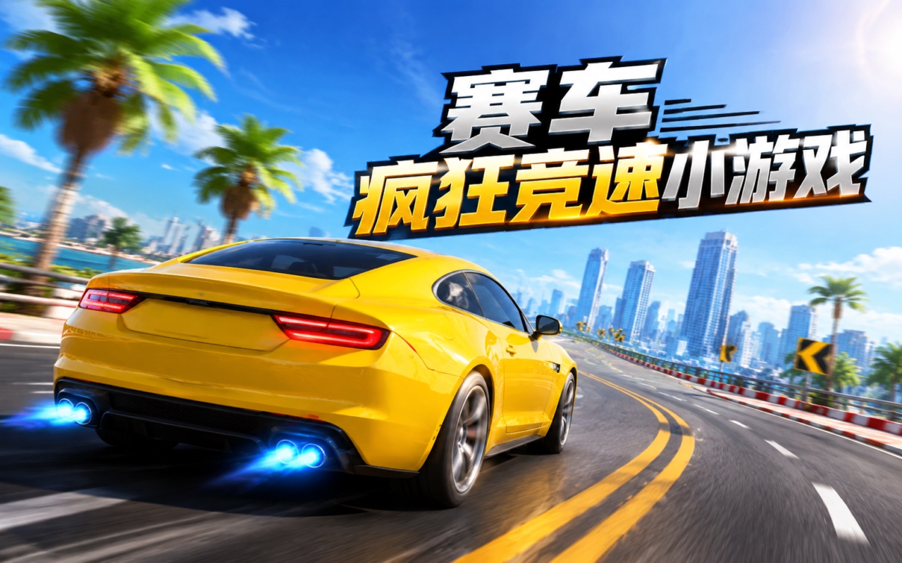 赛车疯狂竞速小游戏