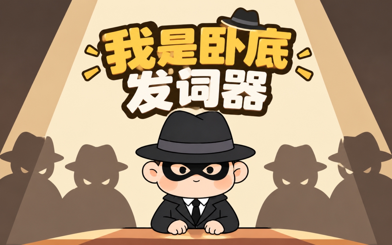 我是卧底发词器