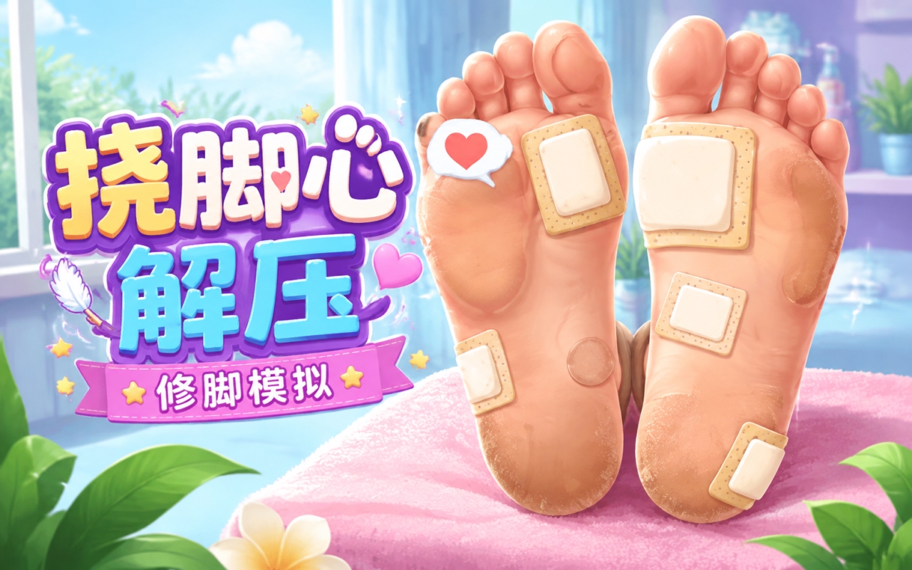 挠脚心解压修脚模拟