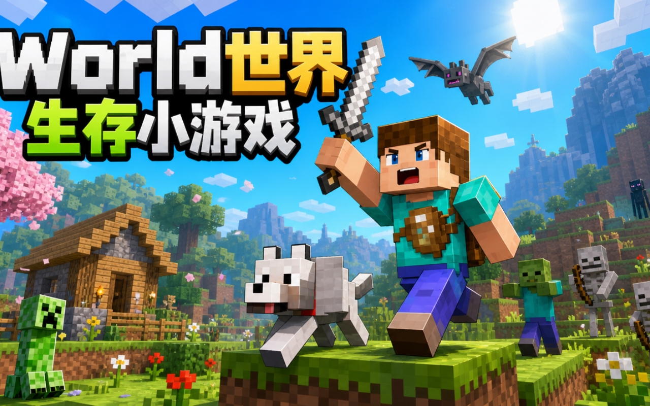 World世界生存小游戏