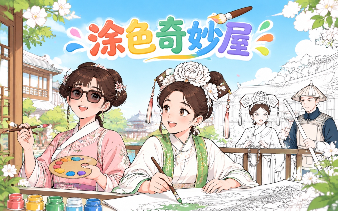 涂色奇妙屋