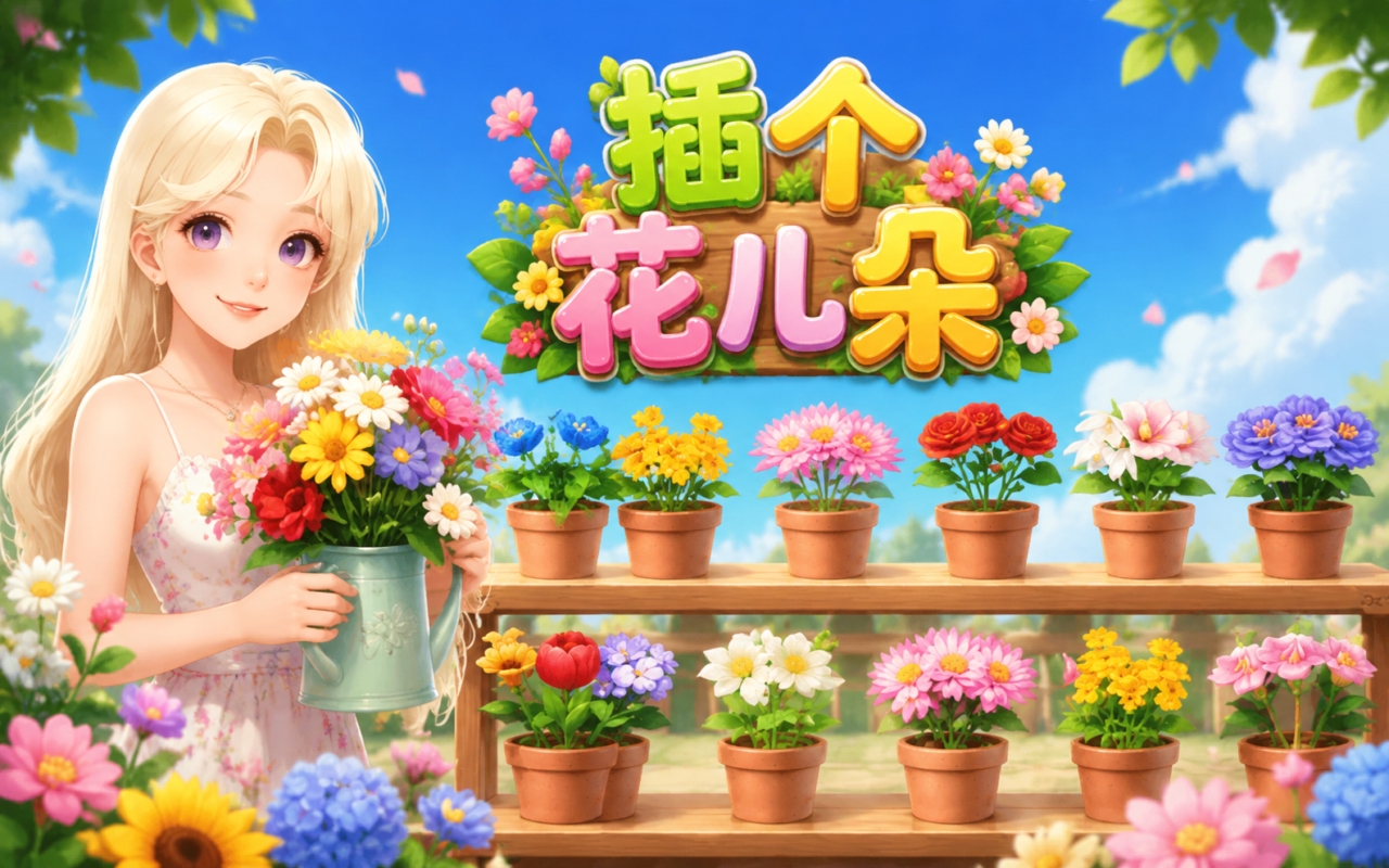 插个花儿朵