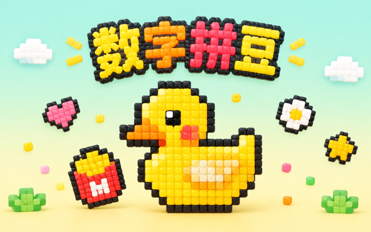 数字拼豆