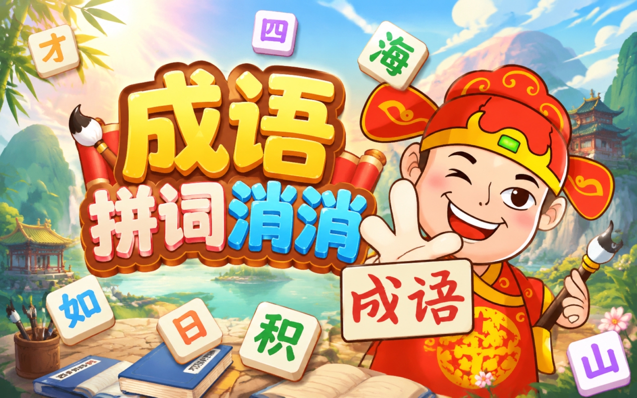 成语拼词消消