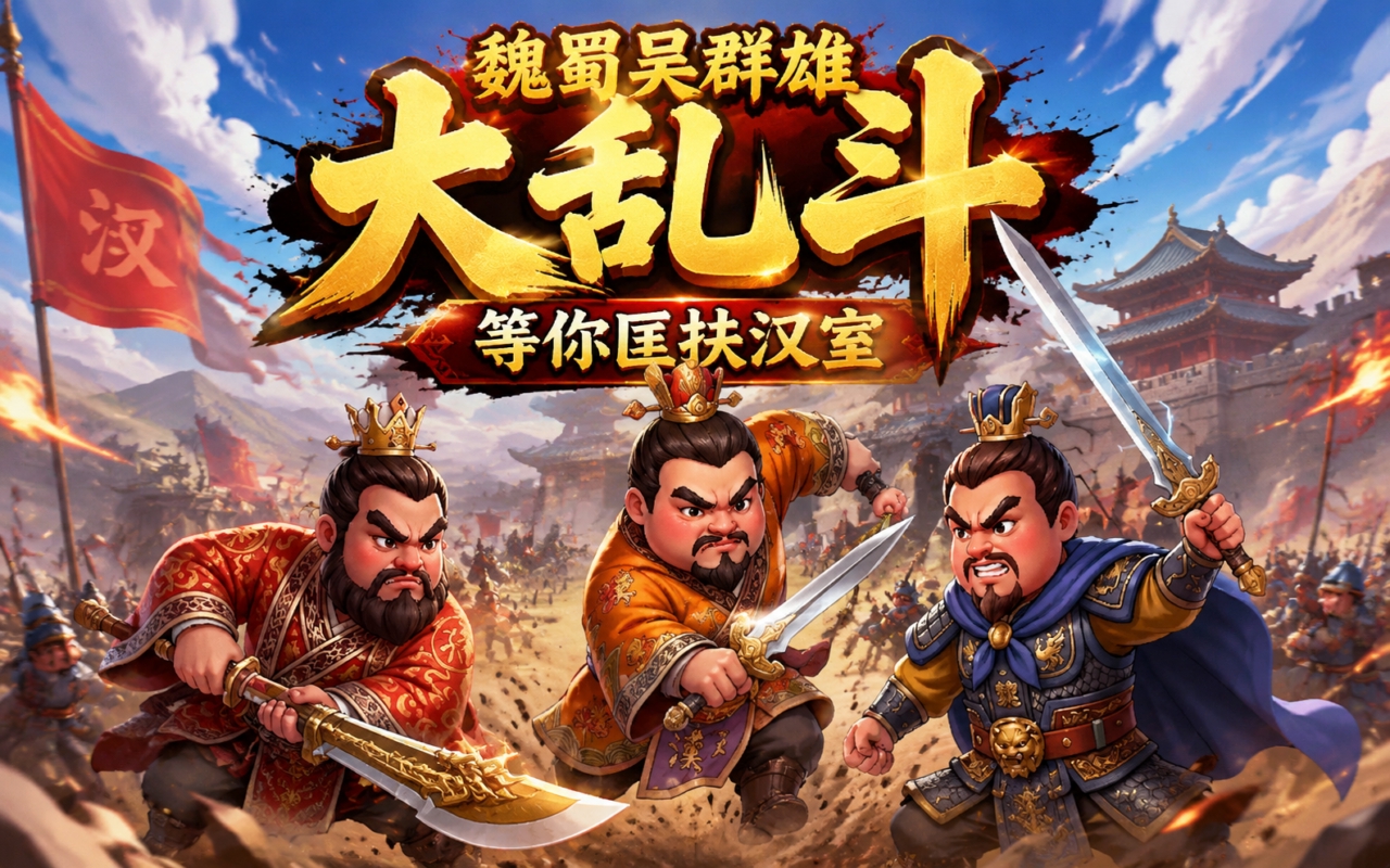 魏蜀吴群雄大乱斗 等你匡扶汉室