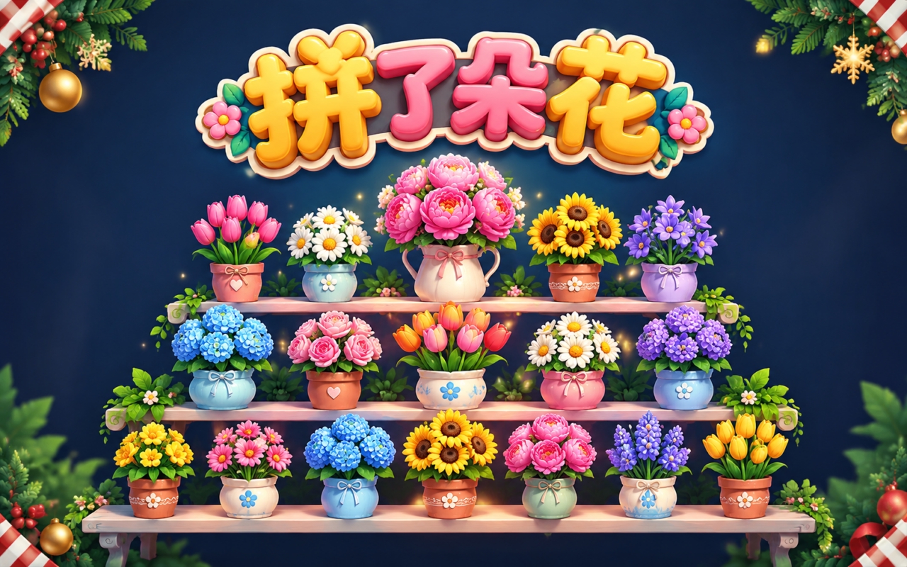 拼了朵花