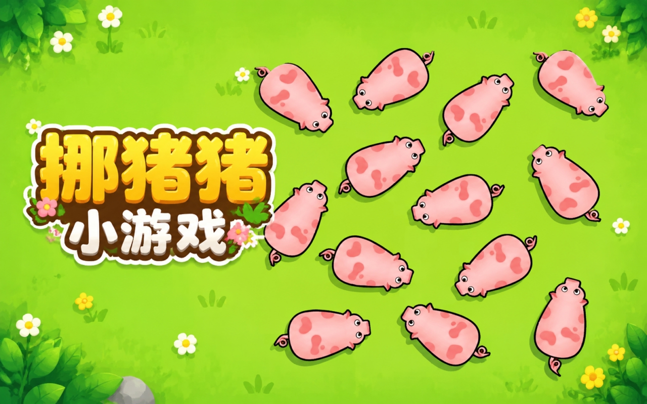 挪猪猪小游戏