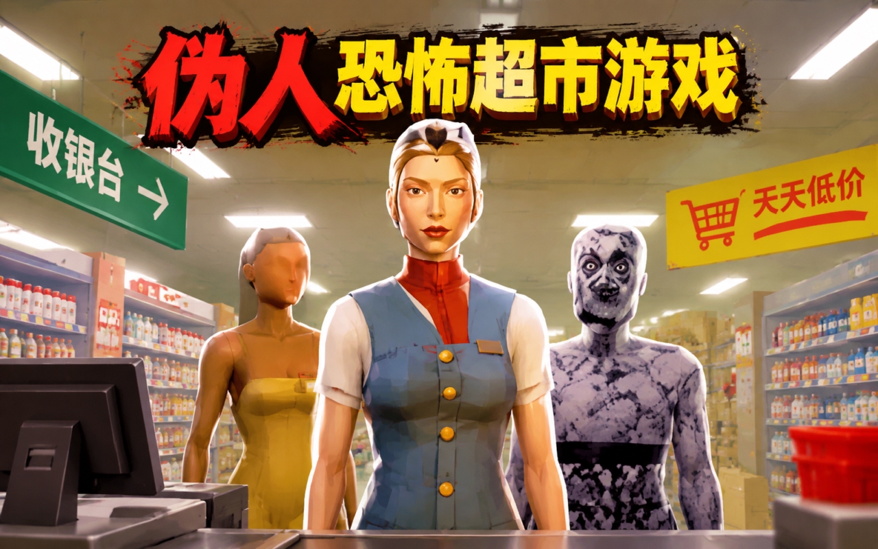 伪人恐怖超市游戏