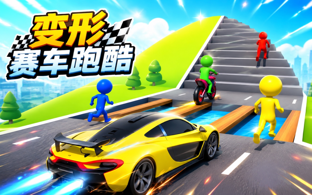 变形赛车跑酷