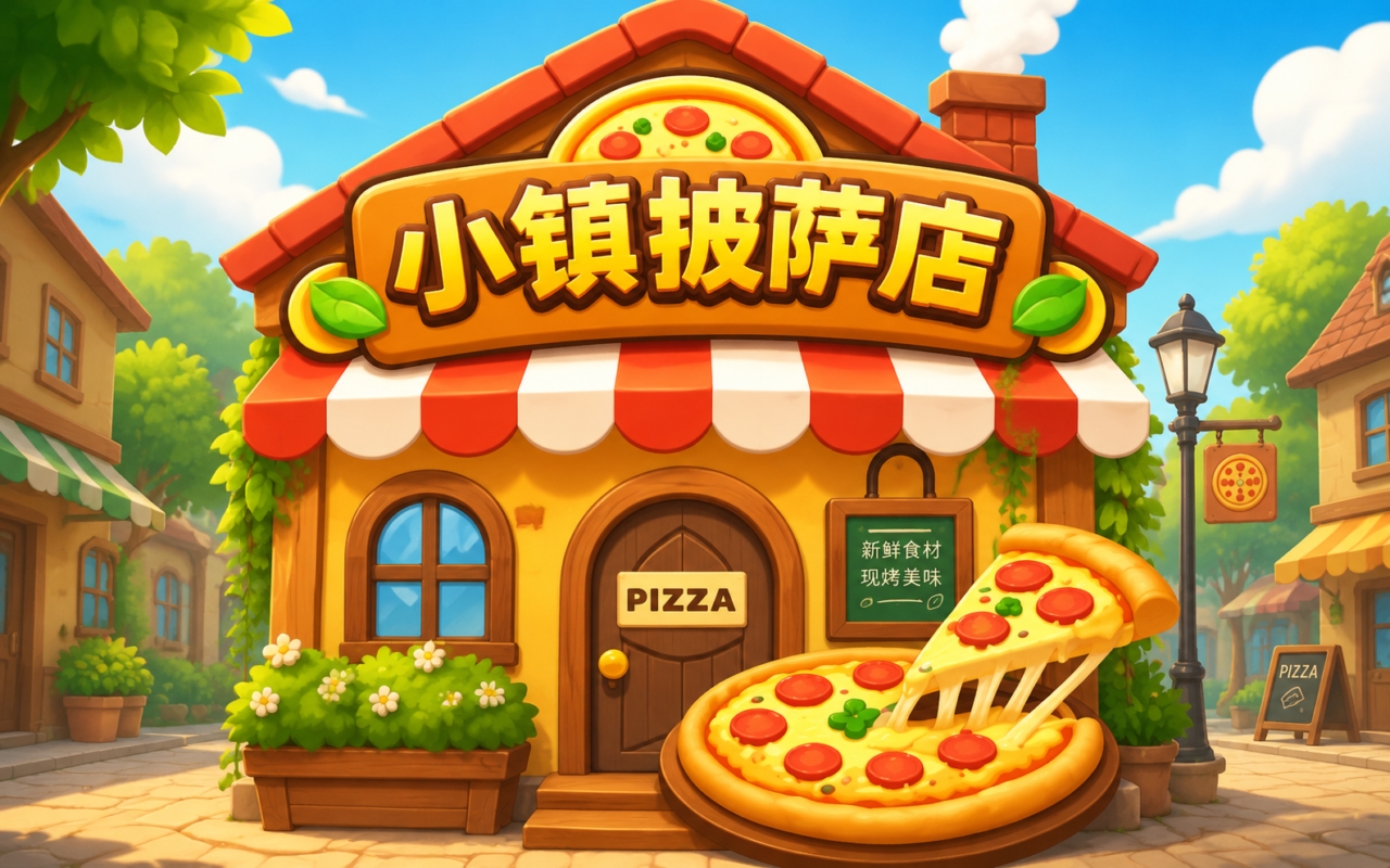 小镇披萨店