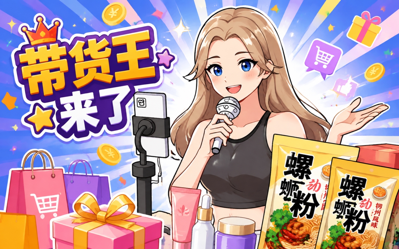带货王来了