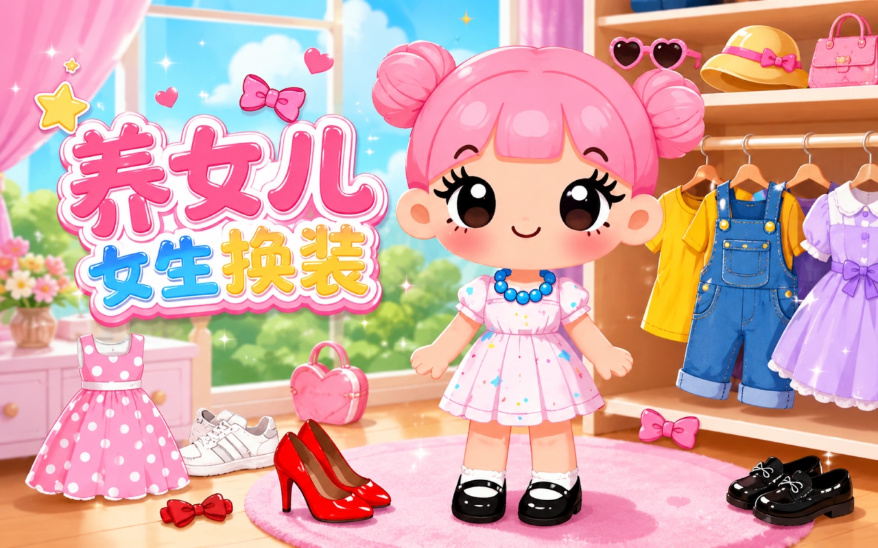 养女儿女生换装