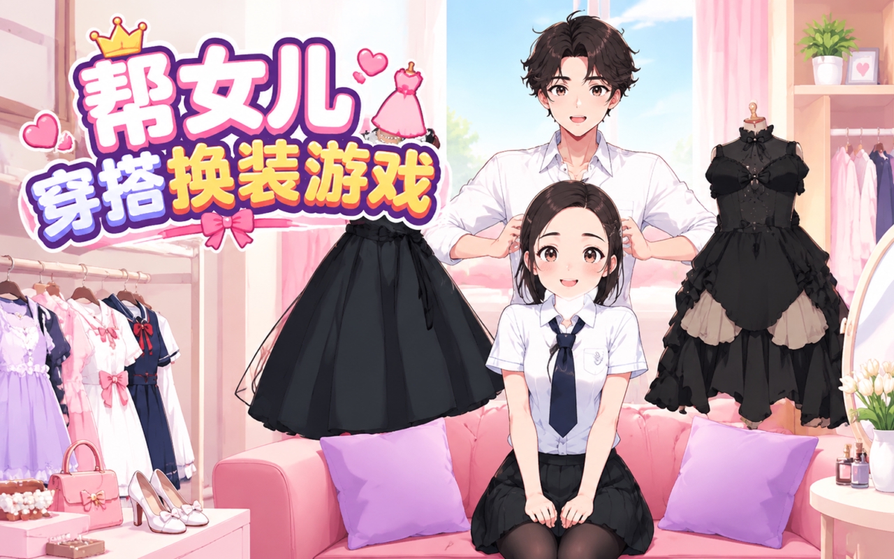 帮女儿穿搭换装游戏