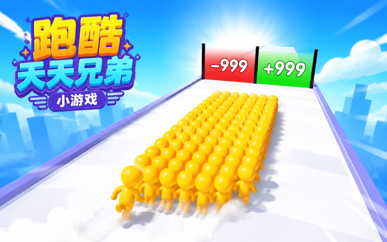 跑酷天天兄弟小游戏